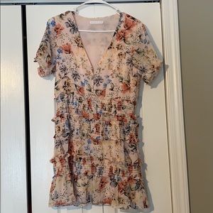 karlie flowery print dress